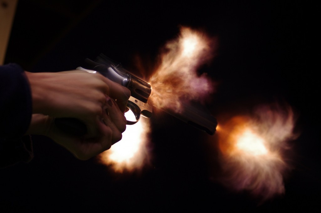 revolver blast